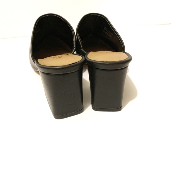 Call it spring black pointed toe mules - Picture 4 of 6